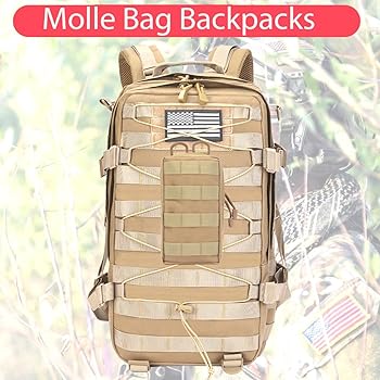 MOLLE II アサルト バッグパック 40L アーミー タクティカル ‼️ Amazon.co.jp: Phoking ミリタリー タクティカル バックパック